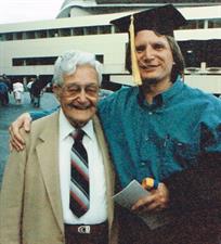 1995 - College Graduation, Portland, OR. Proud Dad.
